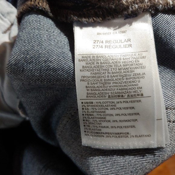 Banana Republic Slim Bootcut Dark Wash Jeans - Picture 4 of 6